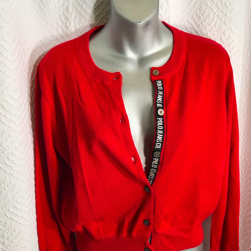 RL Polo Jeans Red Sweater